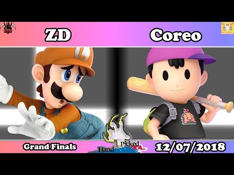 HandPicked Demise|ZD (Luigi) vs MM|Coreo (Ness) Grand Finals