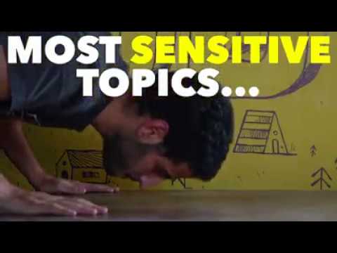 The three most sensitive topic - religion money and politics