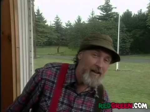 Red Green Handyman Tip - Bird Window Crash Preventer