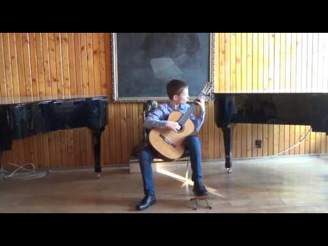 Dominic Mihailescu plays Leo Brower  --  Ballade de la Demoiselle Amoureuse