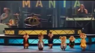 Alvin e os esquilos cantando Me Chama  De My Love Thiago Brava e Gkay