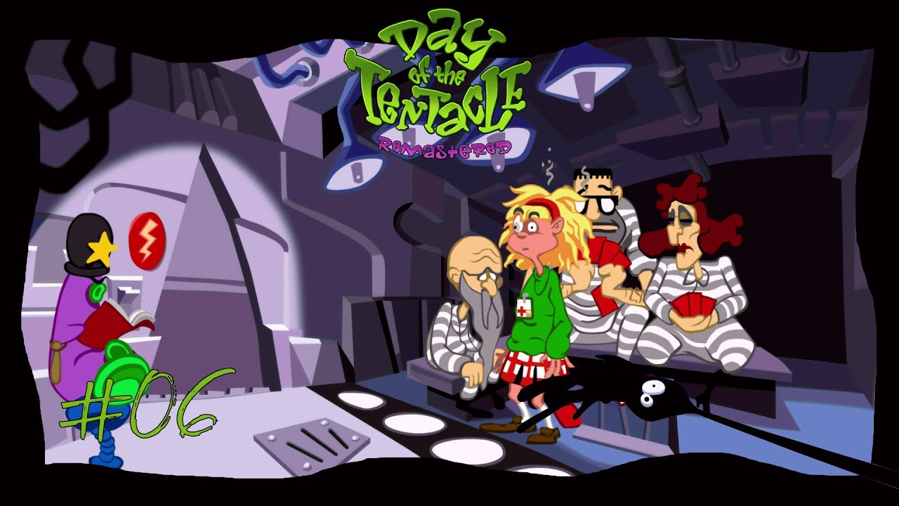 #dayofthetentacle - Folge 6: Von Kirschbäumen + Mr. Tentakelguy  #lucasart #letsplay