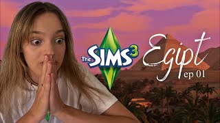 Aleks i klątwa grobowców🐪| Egipt #1👳‍♀️(The Sims 3 - seria)