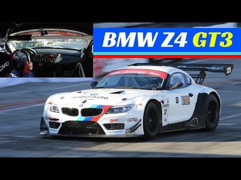 BMW Z4 GT3 Action, On-board & Pure V8 Sound! - Motor Show Bologna 2017