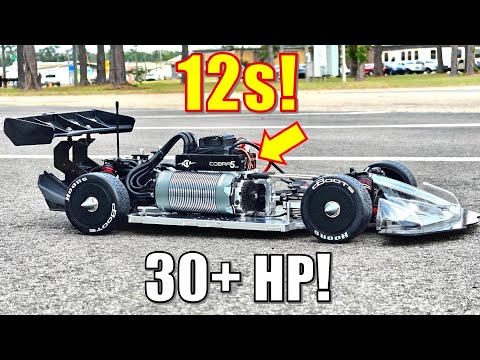 Limitless 12s! NEW Castle Cobra 5 HV 12s ESC & HUGE 2535 motor!
