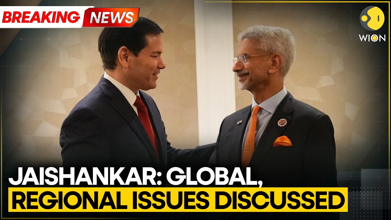 Breaking | Jaishankar Says He Has Been in Regular Contact With Rubio | US-India Ties | WION