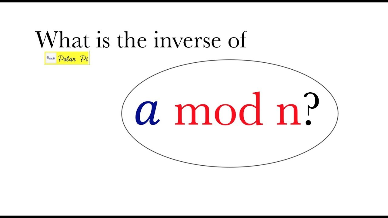 What is the inverse of 3 mod 5? And more