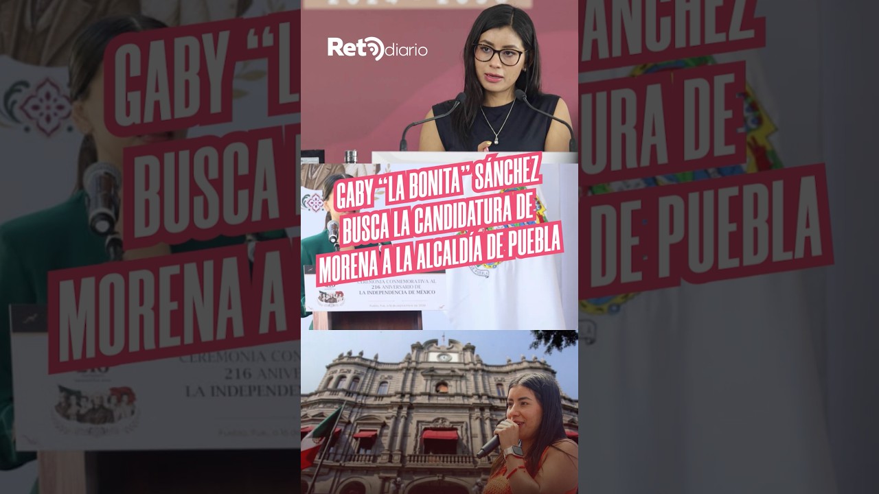 Gaby Sánchez quiere competir por Puebla