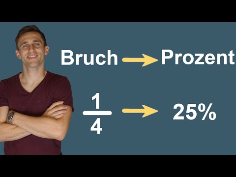 Prozentrechnung - Brüche in Prozent umwandeln | Schriftlich teilen - Prozentsatz berechnen Teil 1