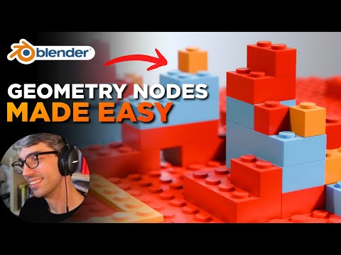 Beginner Geometry Nodes Blender Tutorial