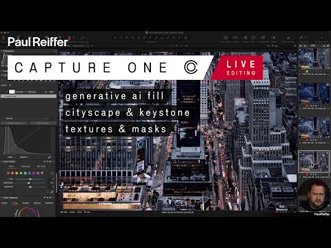 Generative AI Fill, City & Architecture, Mask Texture - Capture One Live Editing : 20th January 2026