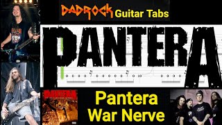 War Nerve - Pantera - Guitar + Bass TABS Lesson