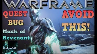 AVOID THIS BUG (MASK OF REVENANT QUEST)