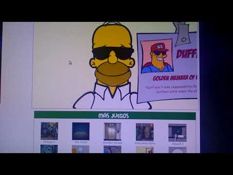 homer simpson saw game game over