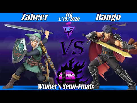 CCG Smash Ultimate 1/15/2020 Winner's Semifinals - Zaheer (Link) vs Rango (Ike)