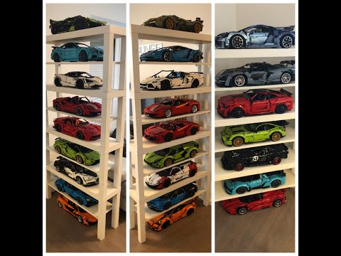 Große Lego Technic Supercar 1:8 Collection von Lego® und alternativen Herstellern