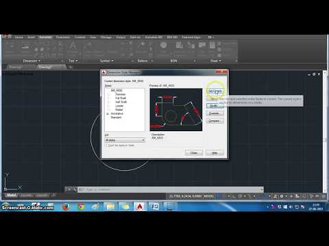 How do I change dimension text height and arrow size in ...