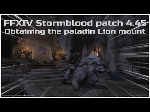 FFXIV Stormblood patch 4.45 Obtaining the exclusive...