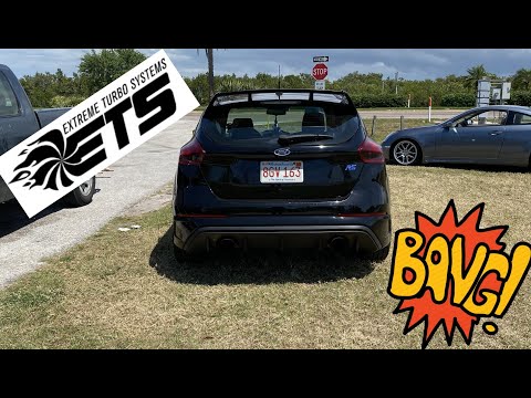 Focus RS ETS Extreme Catback Exhaust