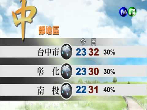 降雨趨緩 週末各地悶熱