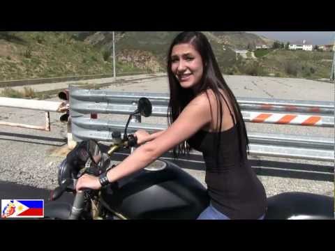 How to ride a Motorcycle? Tutorial video, demonstrated by a real Biker Chick