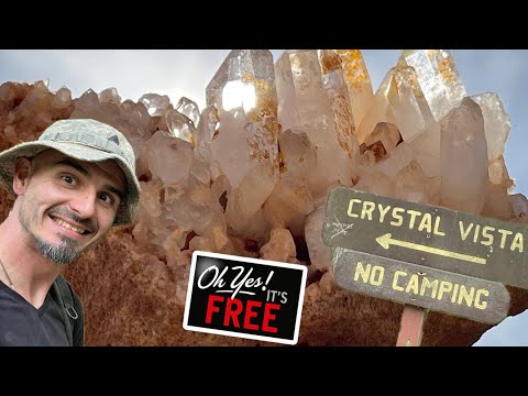 Crystal Vista | Free Rockhounding Arkansas | What can you expect to find?