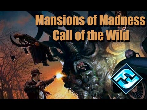 Mansions of Madness - Call of the Wild unboxing 