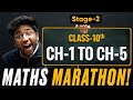 Class 10th Maths Maha Marathon CH 1 TO CH 5 STAGE 2 Shobhit Nirwan
