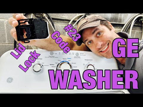 GE Washer That Won’t Fill or Wash | GTW330ASK3WW | Run Through Diagnostic Mode | Bad Lid Lock