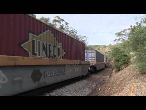 Thunder in the Hills - Pacific National PM5 near Sleeps Hill tunnel
