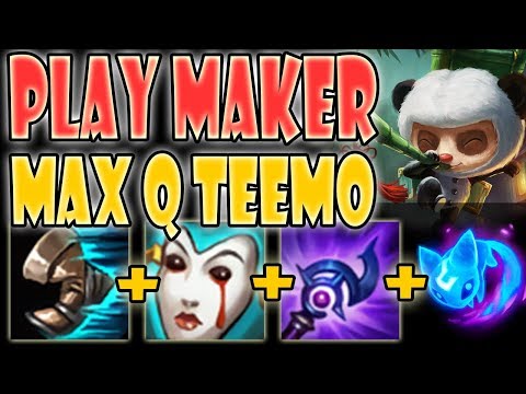 BIG Play Max Q Teemo One Trick SMURF Trolling Low Elo XD Teemo vs Aatrox S9 Ranked Commentary