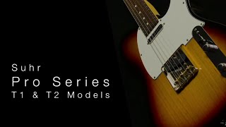 Video thumbnail for Suhr Pro Series T1 & T2  •  Wildwood Guitars Overview by Wildwood Guitars