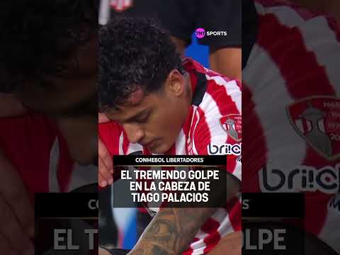 ASÍ QUEDÓ TIAGO PALACIOS TRAS EL GOLPE