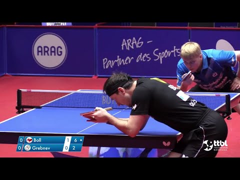 Timo Boll vs Maksim Grebnev | German League 2022