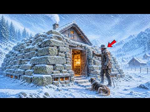 He Wrapped Stone Around His Tiny Cabin and Was Mocked — Then the Blizzard Couldn’t Get Inside