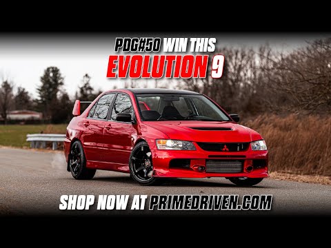 PDG50 - 2006 Mitsubishi Evo 9 SE - 5-Speed Manual Transmission - Legendary 4G63 - Vampire Red!