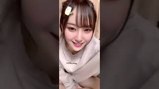 【tiktok】短パンの隙間から青いパンティ！#ライブ配信