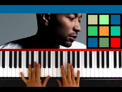 How To Play "All Of Me" Piano Tutorial / Sheet Music (John Legend)