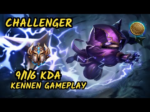 Armut (KENNEN) vs AATROX - 9/1/6 KDA MID CHALLENGER GAMEPLAY - EUW