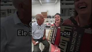 Irmão Alício se emocionou, glória a Deus, pós ensaio em São João do Ivaí .