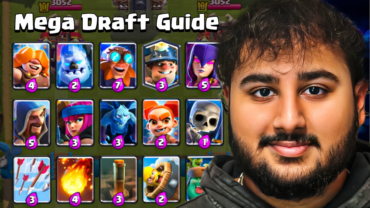 I Am the BEST Mega Draft Player in Clash Royale