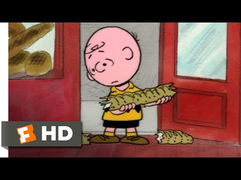 Bon Voyage Charlie Brown (1980) - Baguette Problems Scene (4/10) | Movieclips