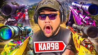 le KAR98 de MODERN WARFARE sur WARZONE est TOUJOURS INCROYABLE !