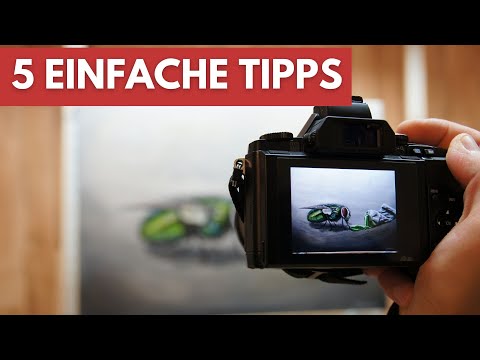 Gemälde abfotografieren – Mit wenigen Tricks zum besseren Bild