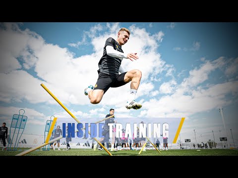 Last training session in preparation for Leipzig