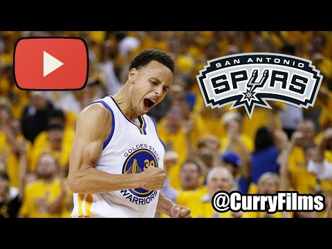 Stephen Curry 2016 01 25 vs Spurs   INCREIBLE 37 Puntos, 5 Robos en 3 Cuartos!