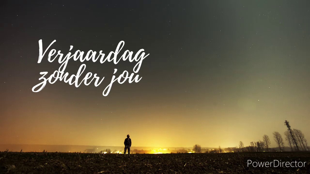 Gedicht #13 Verjaardag zonder jou