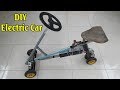 Build A Electric Car Using Starter 12V Super Fast