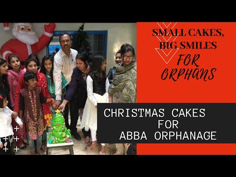3_D Christmas tree cake for Orphans | Small cakes, big smiles |