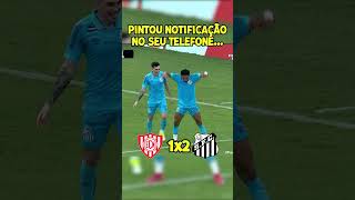 Pintou notificação no seu telefone, é gol do Rony!! #santos #santosfc #futebol #football #futbol